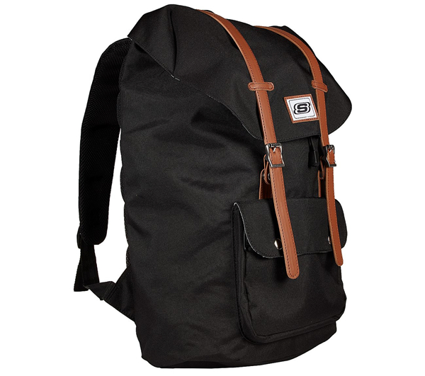 Skechers Men Laptop Backpack Bag Black