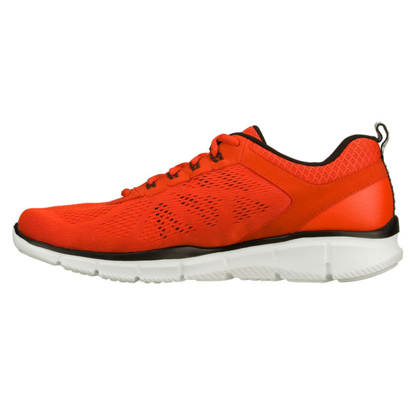 Skechers Men Wide Fit (2E) Shoes - Deal Maker Red/Black