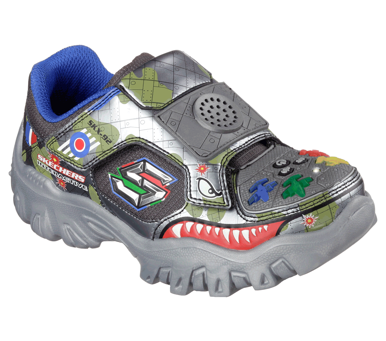 Skechers Boys Damager III - Game Kicks Gunmetal/Multi