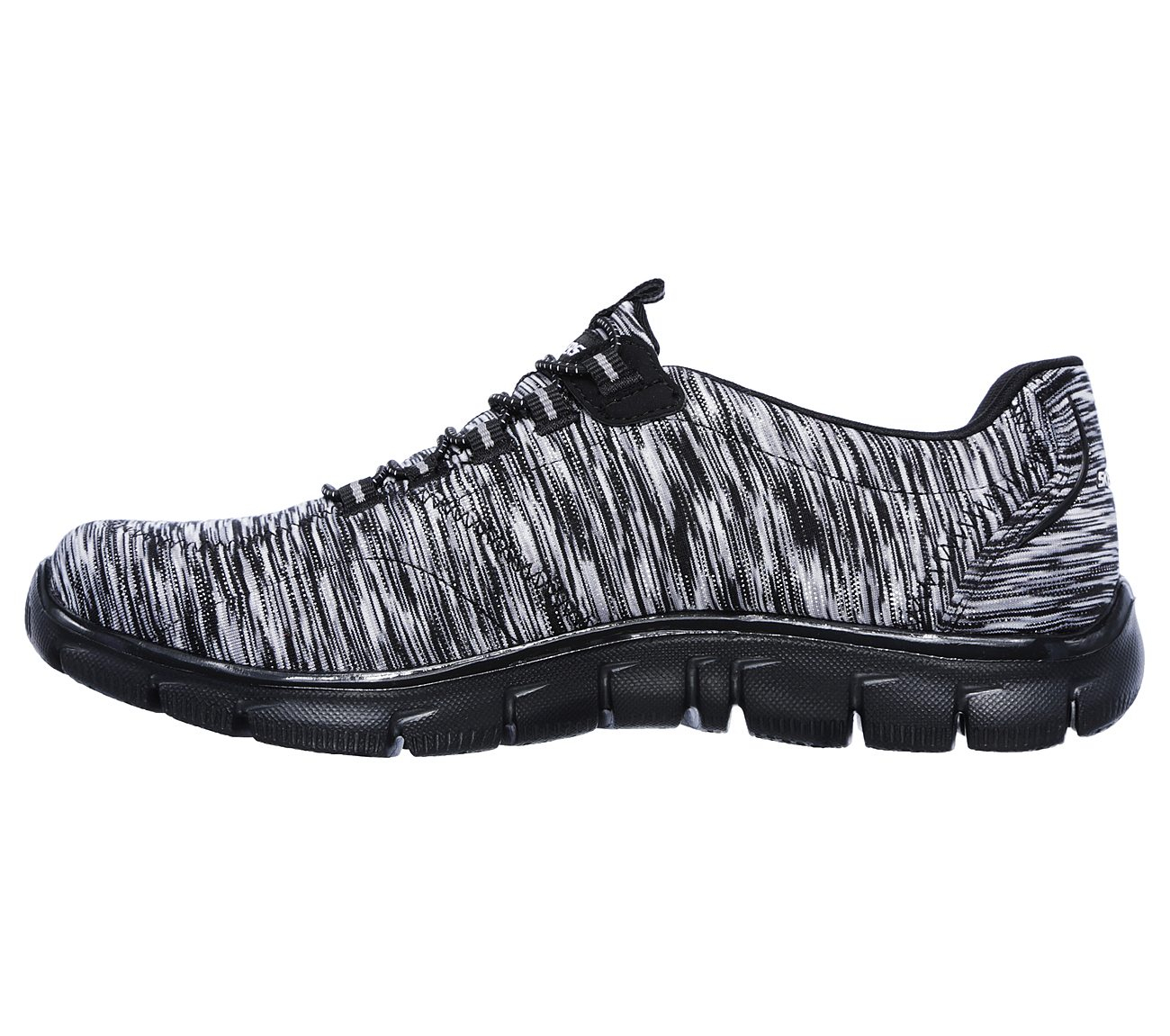 Skechers Women Relaxed Fit: Empire - Game On Black/Charcoal