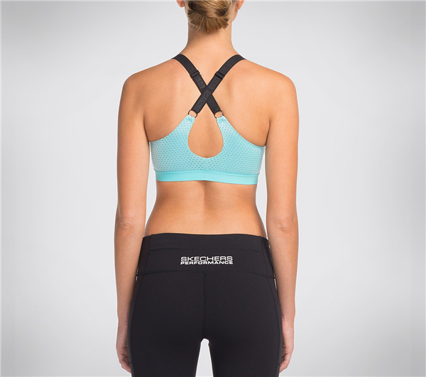 Skechers Women Prime Bra Top Light Blue