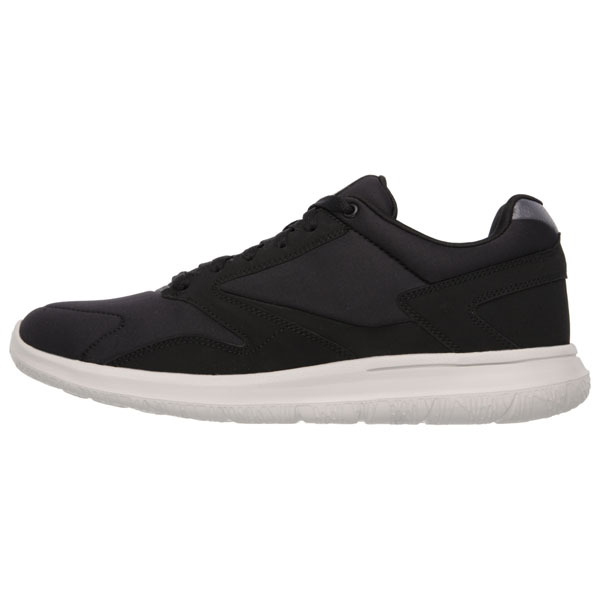 Skechers Men Extra Wide Fit (4E) Shoes - Uptown Black/Gray