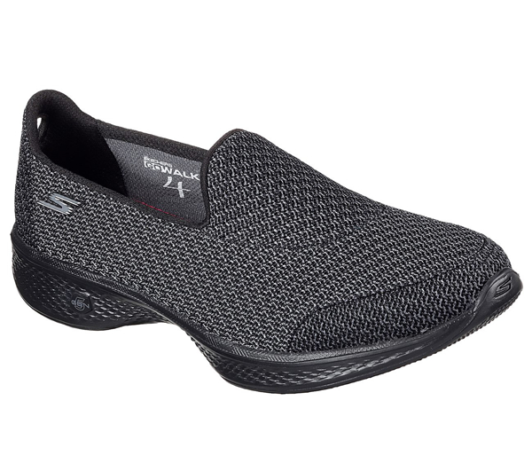 Skechers Women GOwalk 4 - Majestic Black/Gray