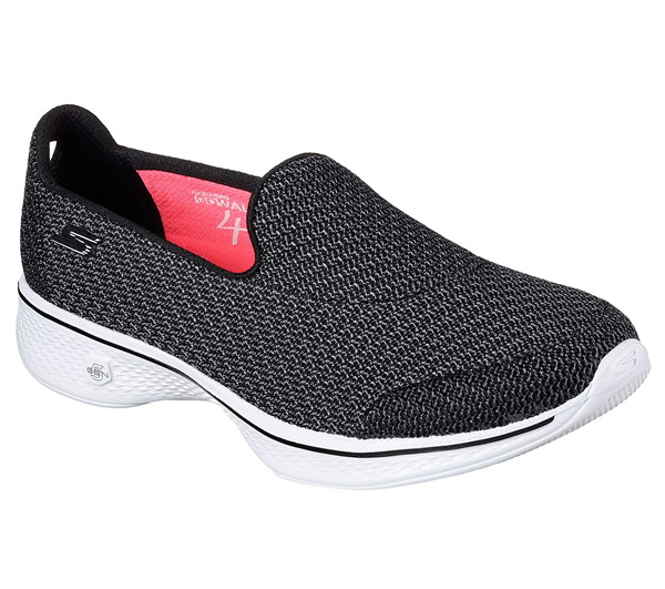 Skechers Women GOwalk 4 - Majestic Black/White