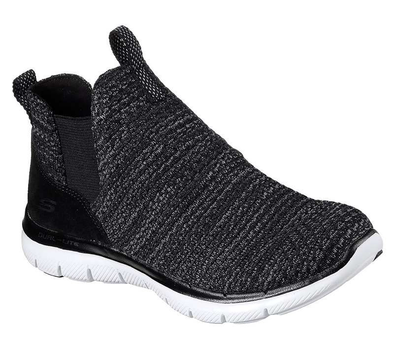 Skechers Women Flex Appeal 2.0 - Chime In Black/White