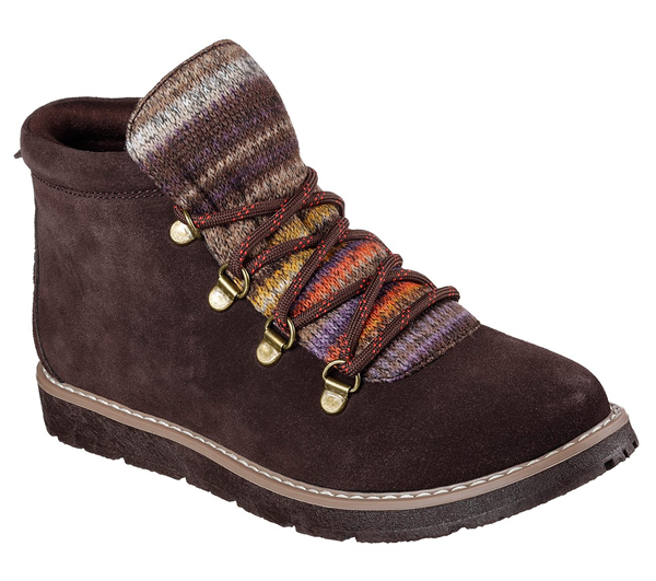 Skechers Women Bobs Alpine - Smores Chocolate