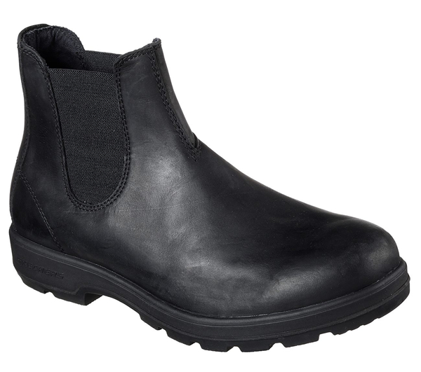 Skechers Men Boots: Molton - Gaveno Black