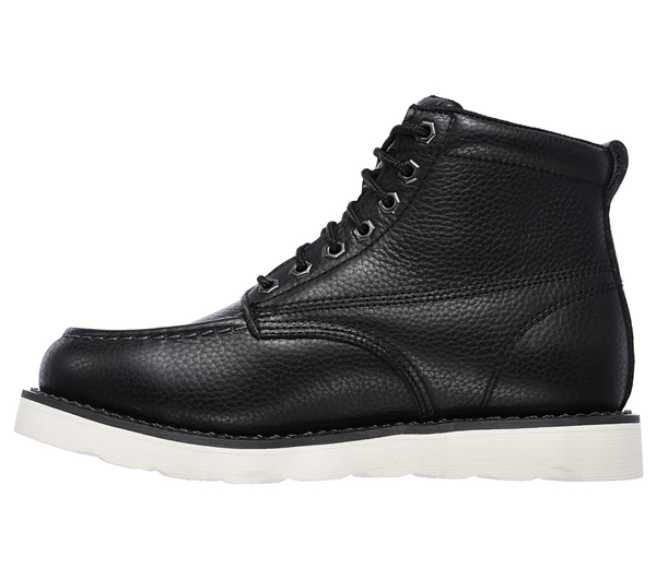 Skechers Men Work: Relaxed Fit Pettus Black