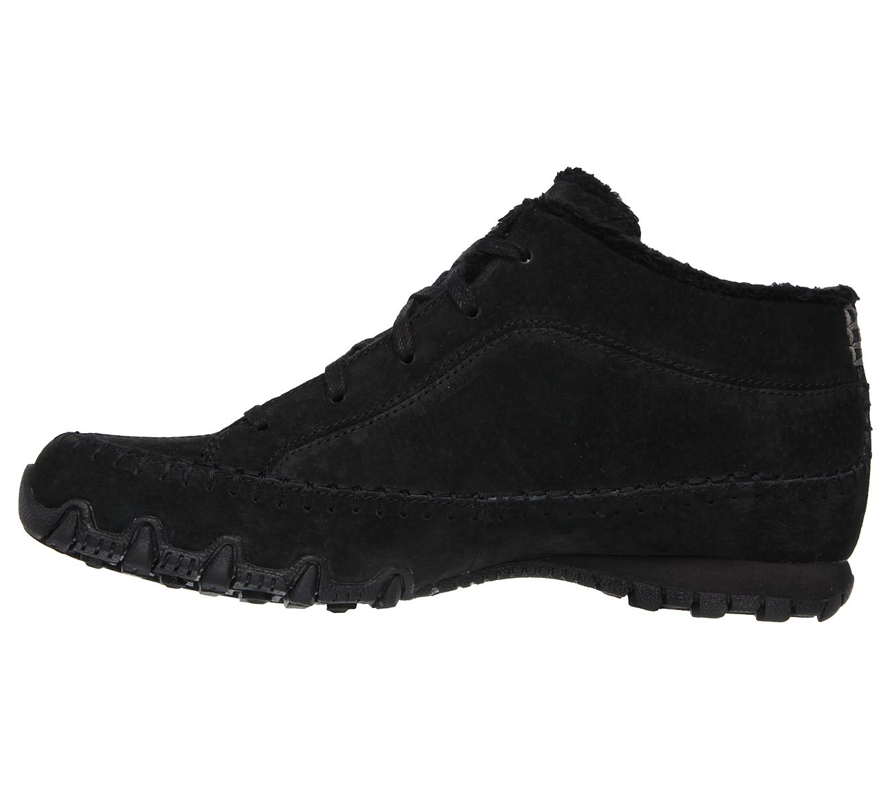 Skechers Women Relaxed Fit: Bikers - Totem Pole Black
