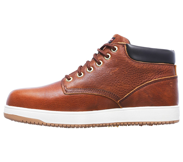 Skechers Men Work: Ossun - Amokine Dark Brown