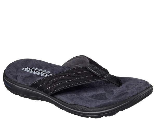 Skechers Men Relaxed Fit: Evented - Rosen Black