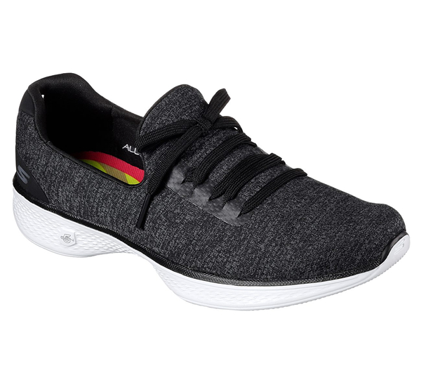 Skechers Women GOwalk 4 - All Day Comfort Black/White