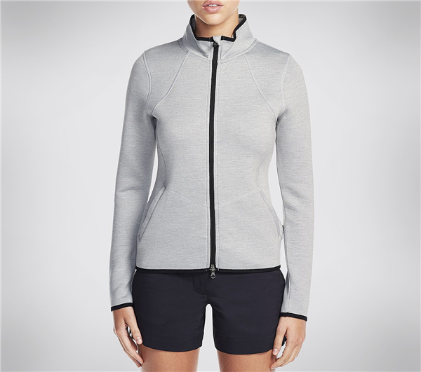 Skechers Women GO Golf Olympus Jacket Gray
