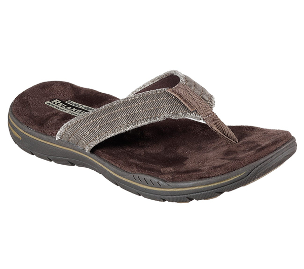 Skechers Men Sandals: Evented - Arven Chocolate