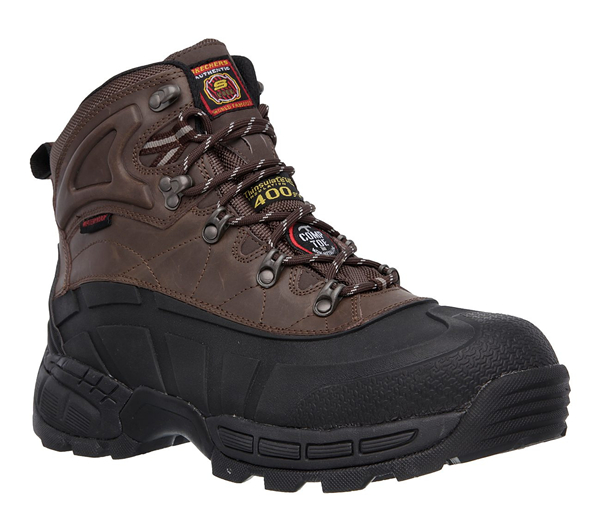 Skechers Men Work: Radford WP Comp Toe Black/Brown