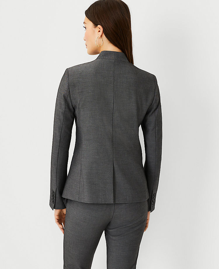 The Cutaway Blazer in Bi-Stretch