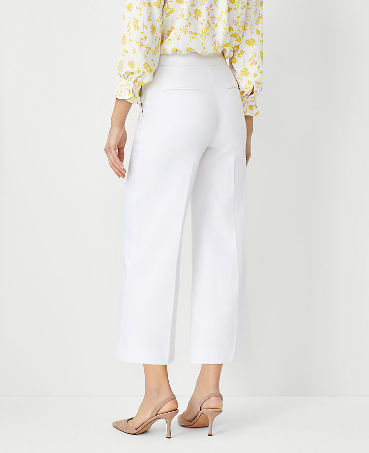 The Kate Wide Leg Crop Pant