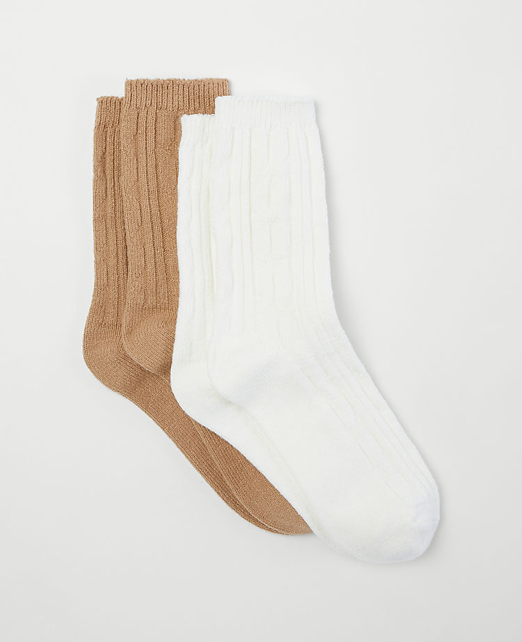 Cable Cozy Sock Set
