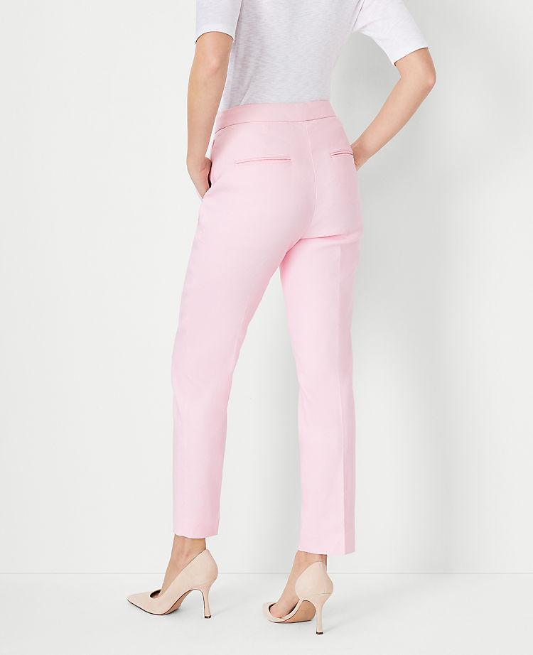 The Eva Ankle Pant in Linen Blend
