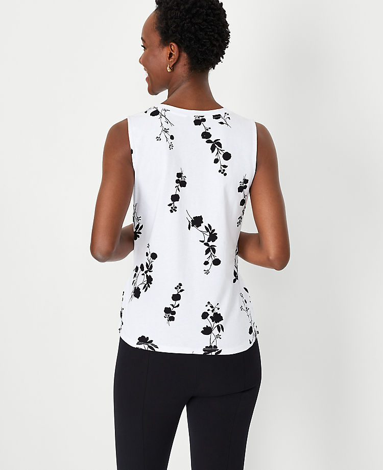 Floral Asymmetrical Shell
