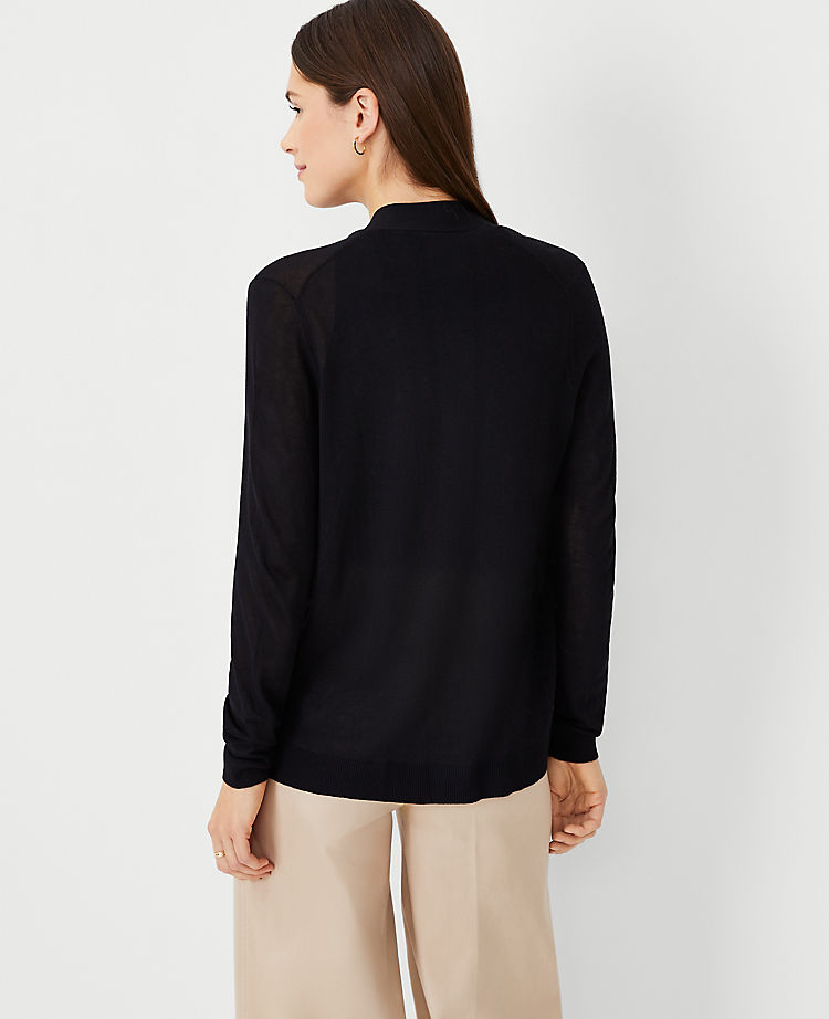 Lightweight Open Cardigan