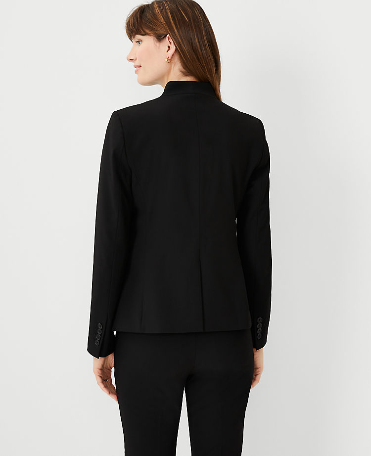 The Cutaway Blazer in Bi-Stretch