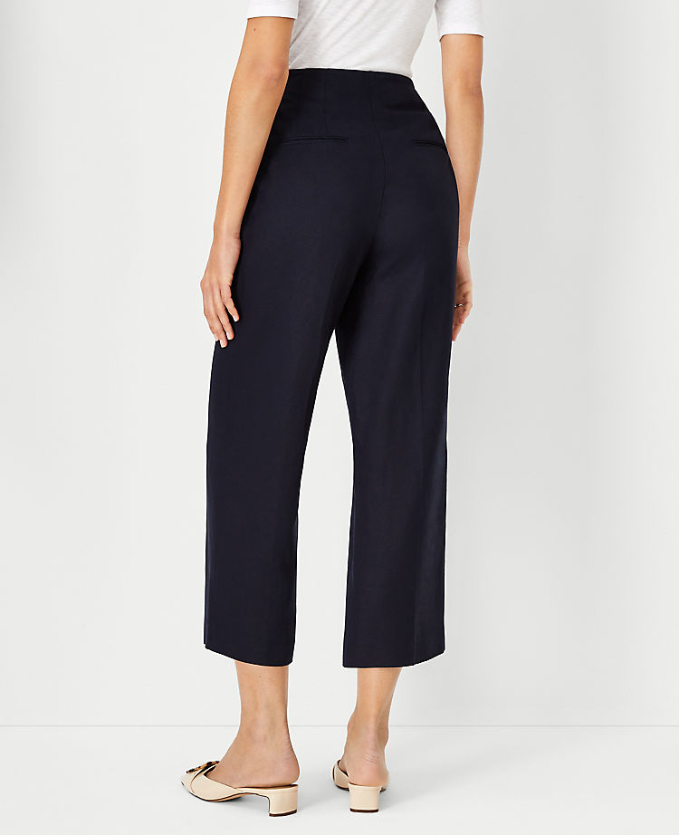 The Seamed Straight Crop Pant - Curvy Fit