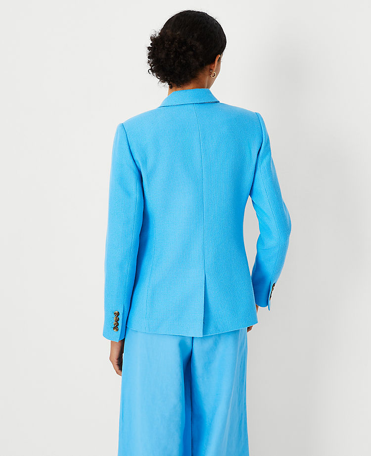 The Hutton Blazer in Pique Texture