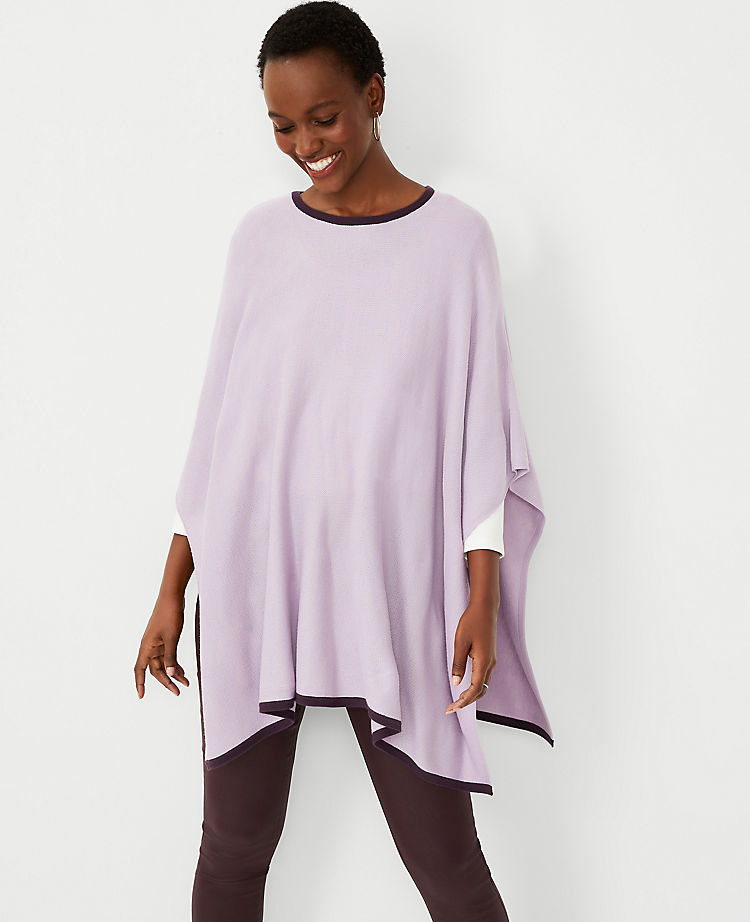Tipped Poncho