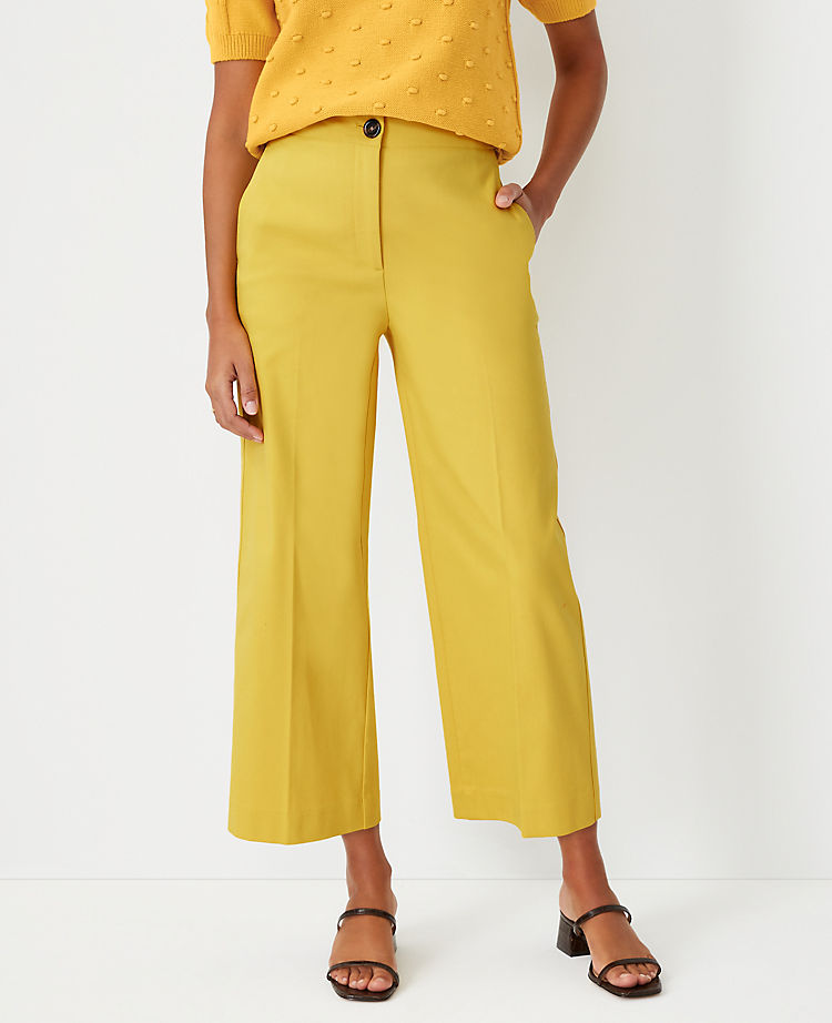 The Kate Wide Leg Crop Pant