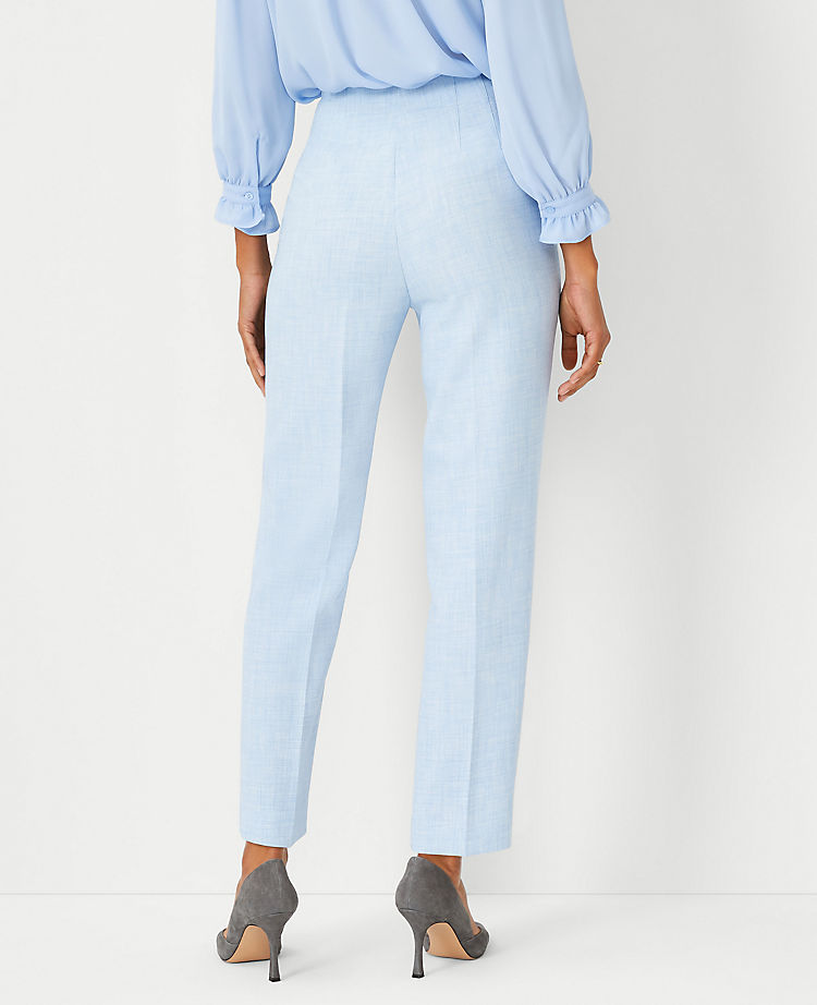 The Lana Slim Pant in CrossHatch - Curvy Fit