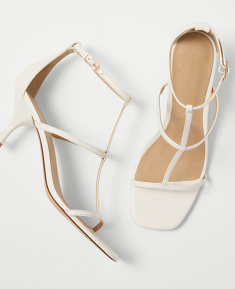 Three Strap Leather Sandals