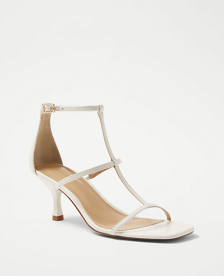 Three Strap Leather Sandals