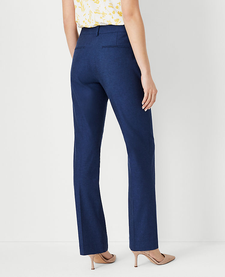 The Sophia Straight Pant in Lightweight Refined Denim