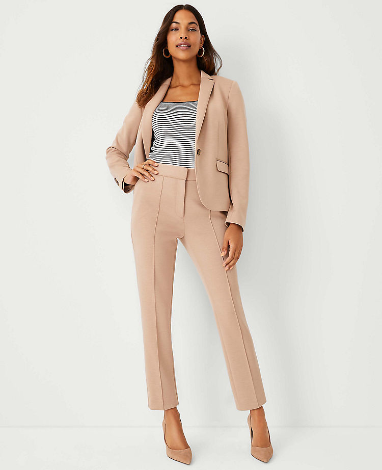 The Eva Ankle Pant in Double Knit