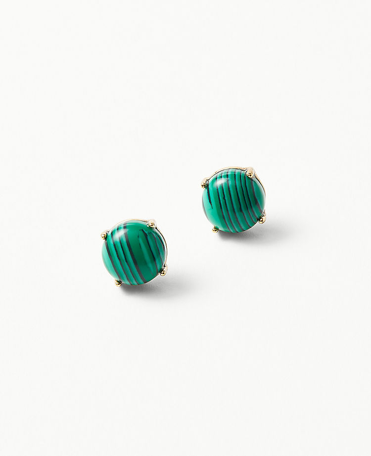 Marbleized Ball Stud EarRings
