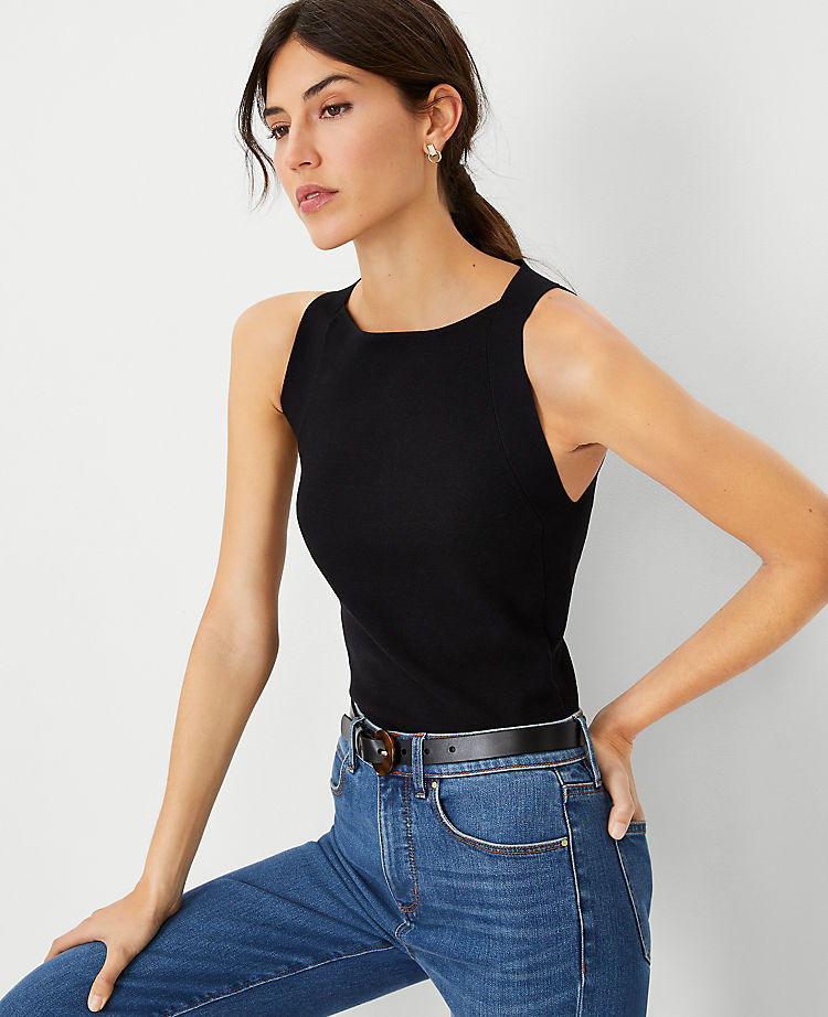 Tailored Sweater Shell