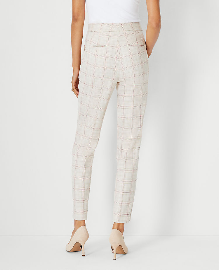 The Eva Ankle Pant in Plaid