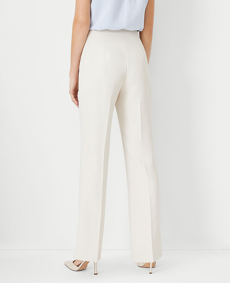 The Side Zip Trouser Pant in Fluid Crepe
