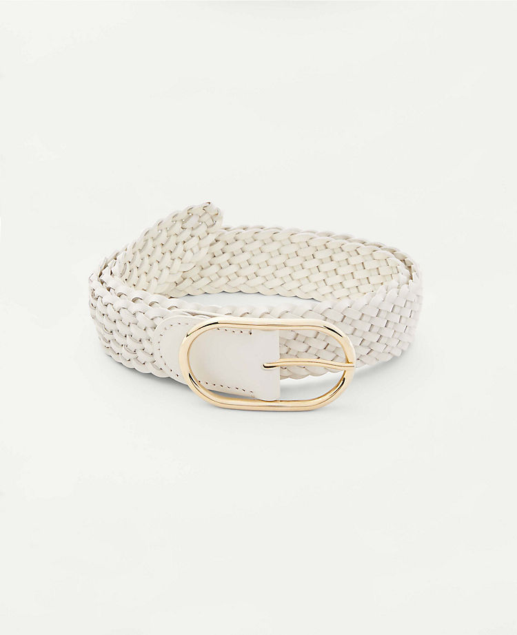 Woven Leather Belt