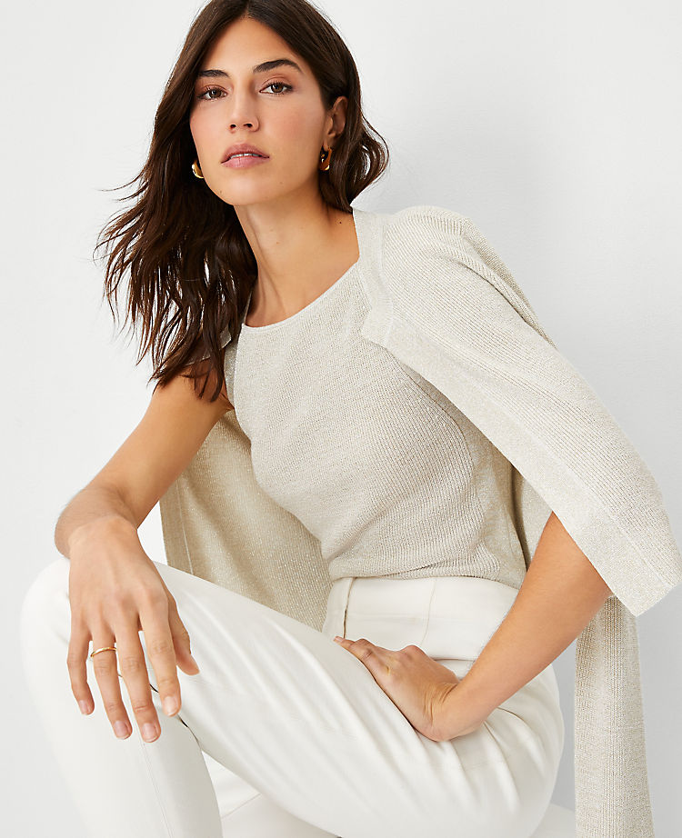 Shimmer Sweater Shell