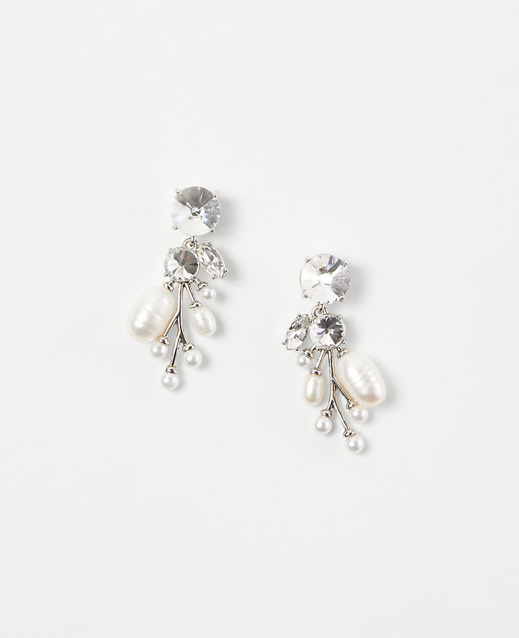 Pearlized Burst Statement EarRings