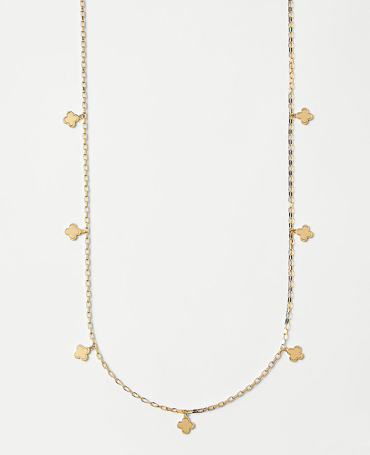 Clover Station Necklace