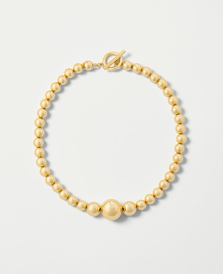 Beaded Statement Necklace