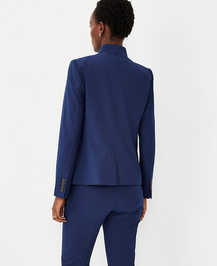 The Cutaway Blazer in Bi-Stretch