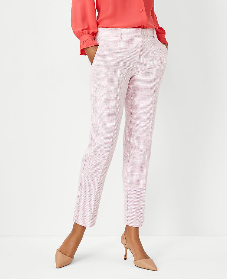 The Eva Ankle Pant in Texture