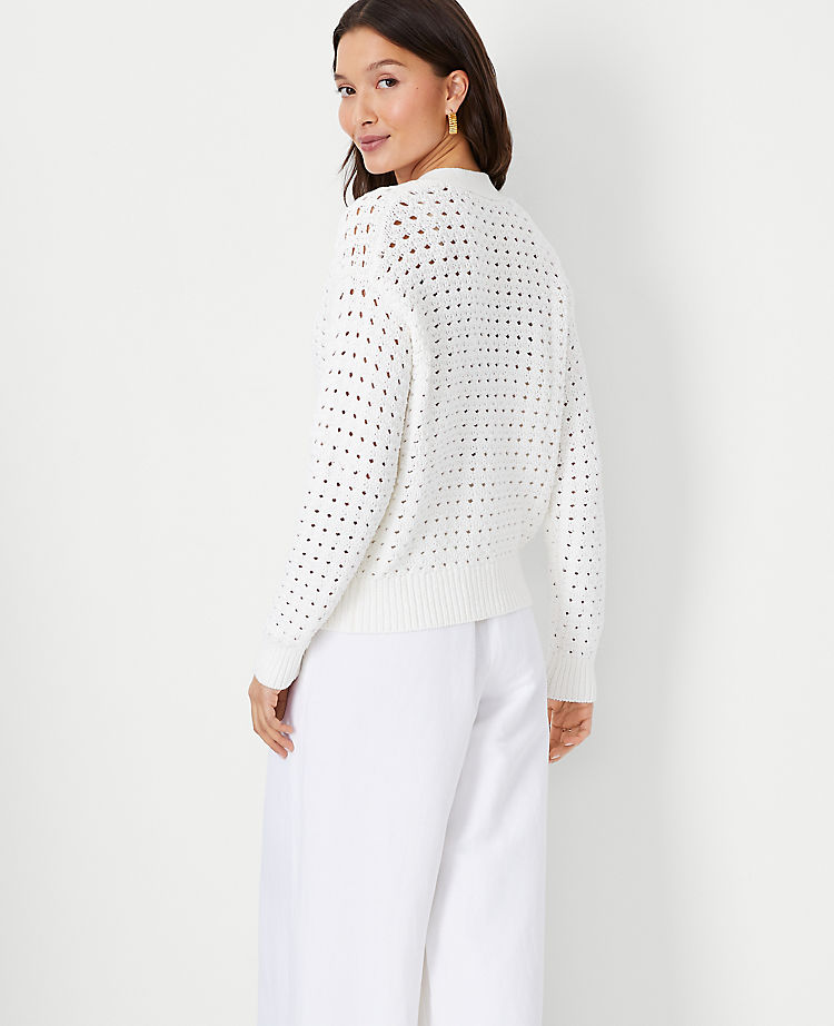Geo Stitch Cardigan