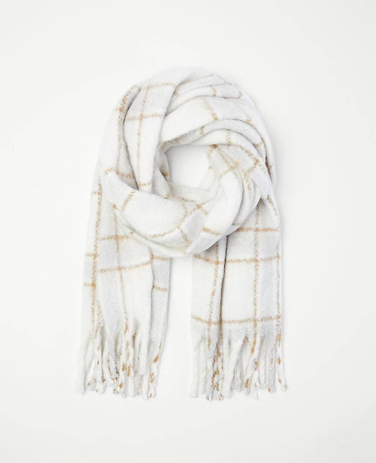 Plaid Blanket Scarf