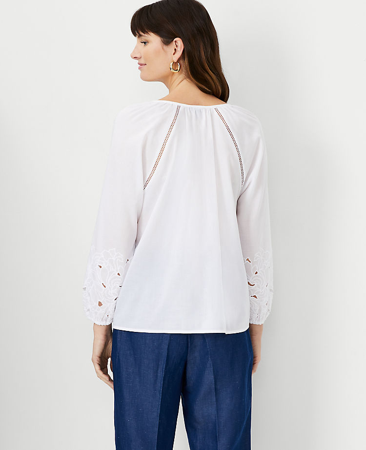 Split Neck Top