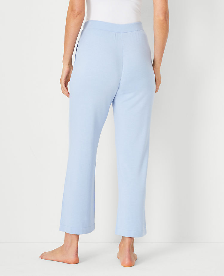 Heathered Lounge Wide Leg Pants